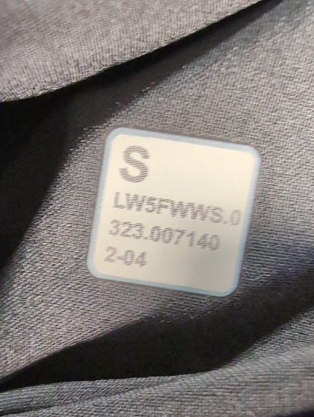 Lululemon Straight-Leg Mid-Rise Pant Luxtreme Graphite Grey Size Small x 31" - Picture 10 of 13